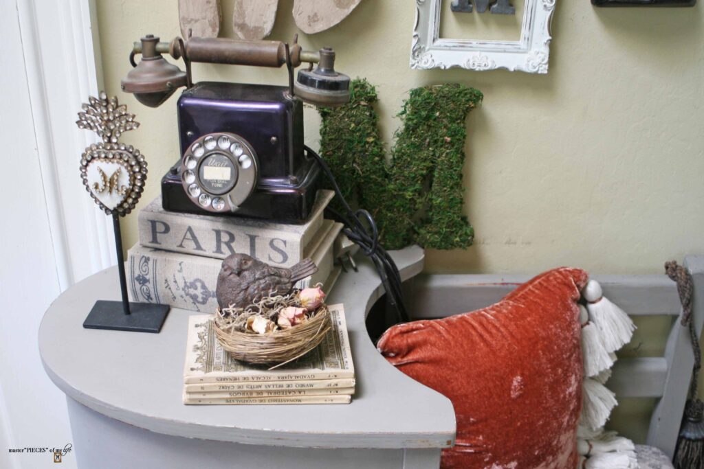 spring decor styling