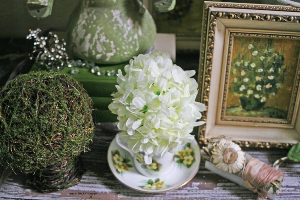 spring decor styling