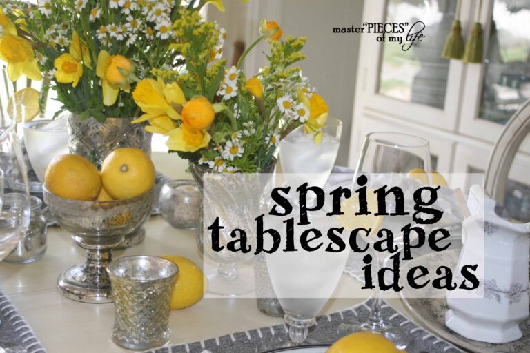 12 spring table styling ideas