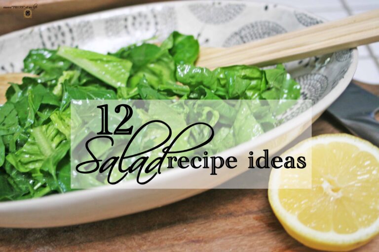 12 salad recipe ideas