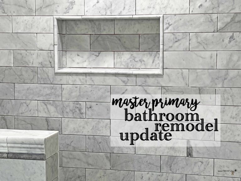master primary bathroom remodel update