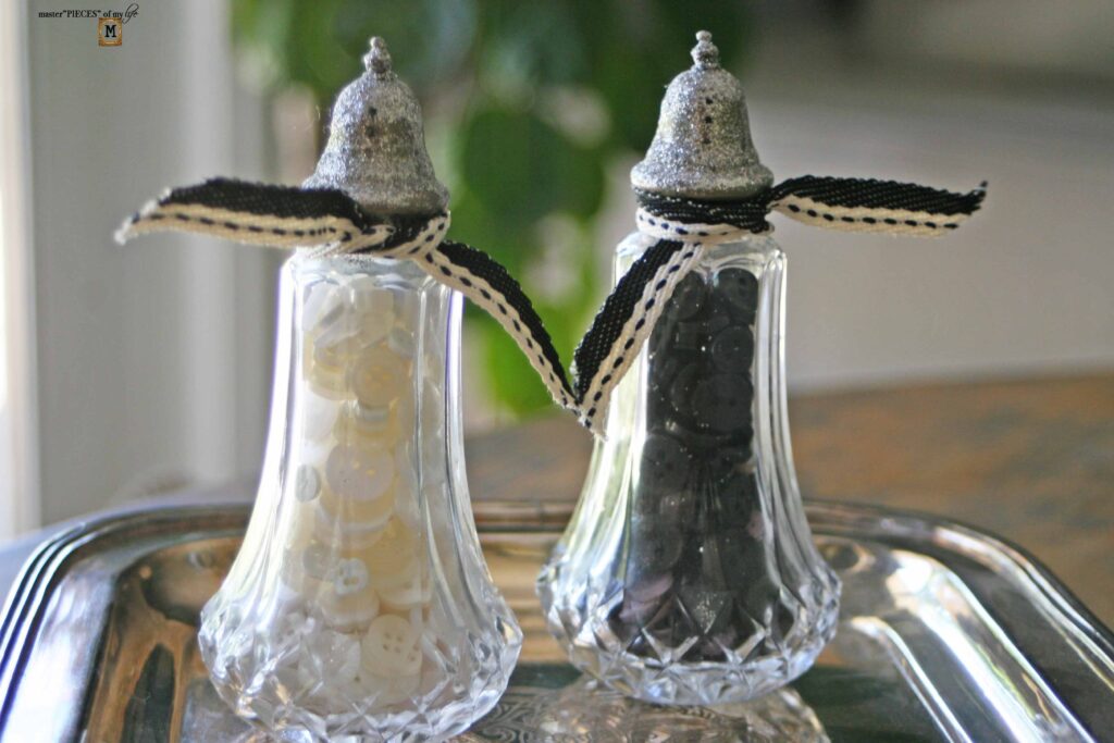 vintage S&P crafted shakers