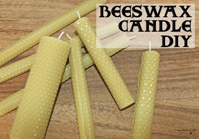 Beeswax Candle DIY