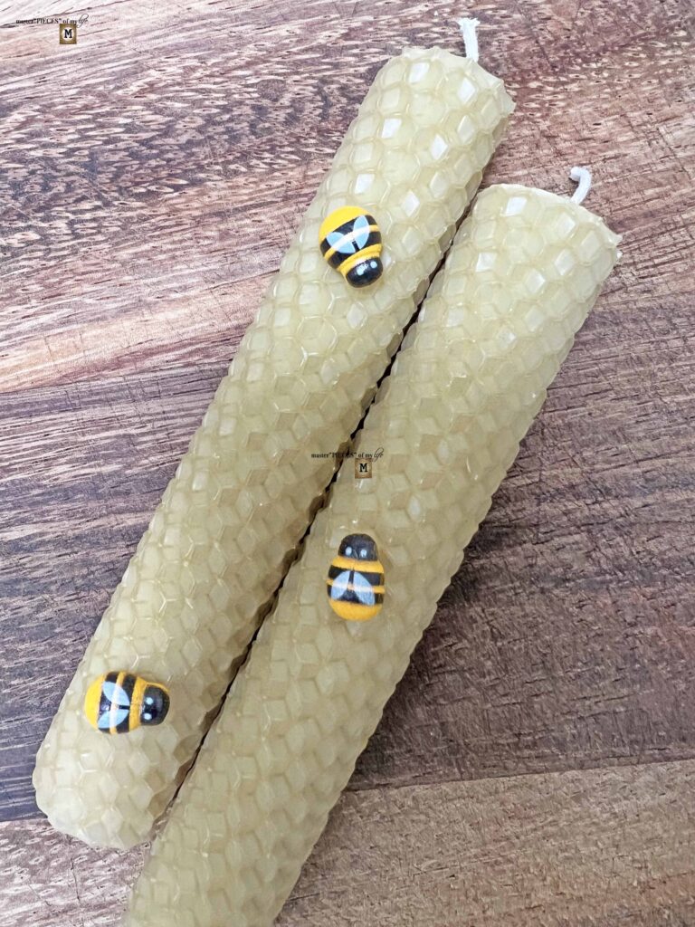 beeswax candle DIY