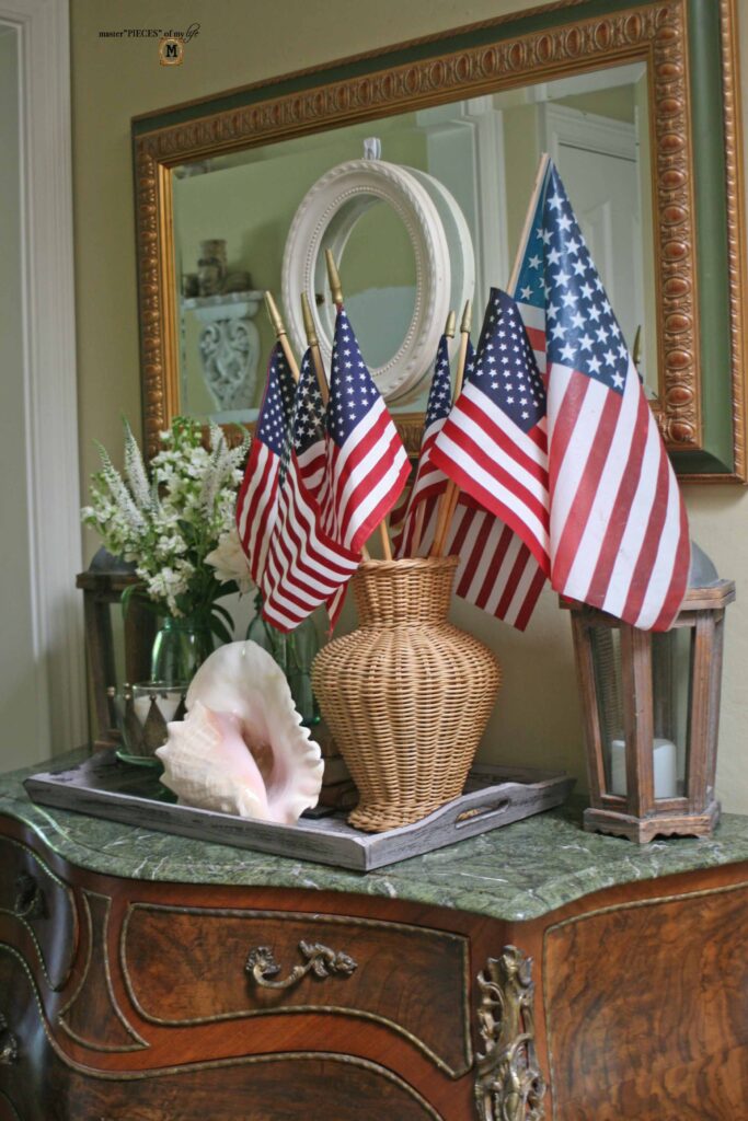 summer welcoming decor
