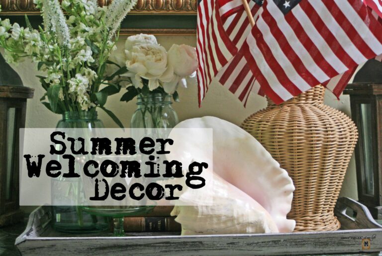 summer welcoming decor
