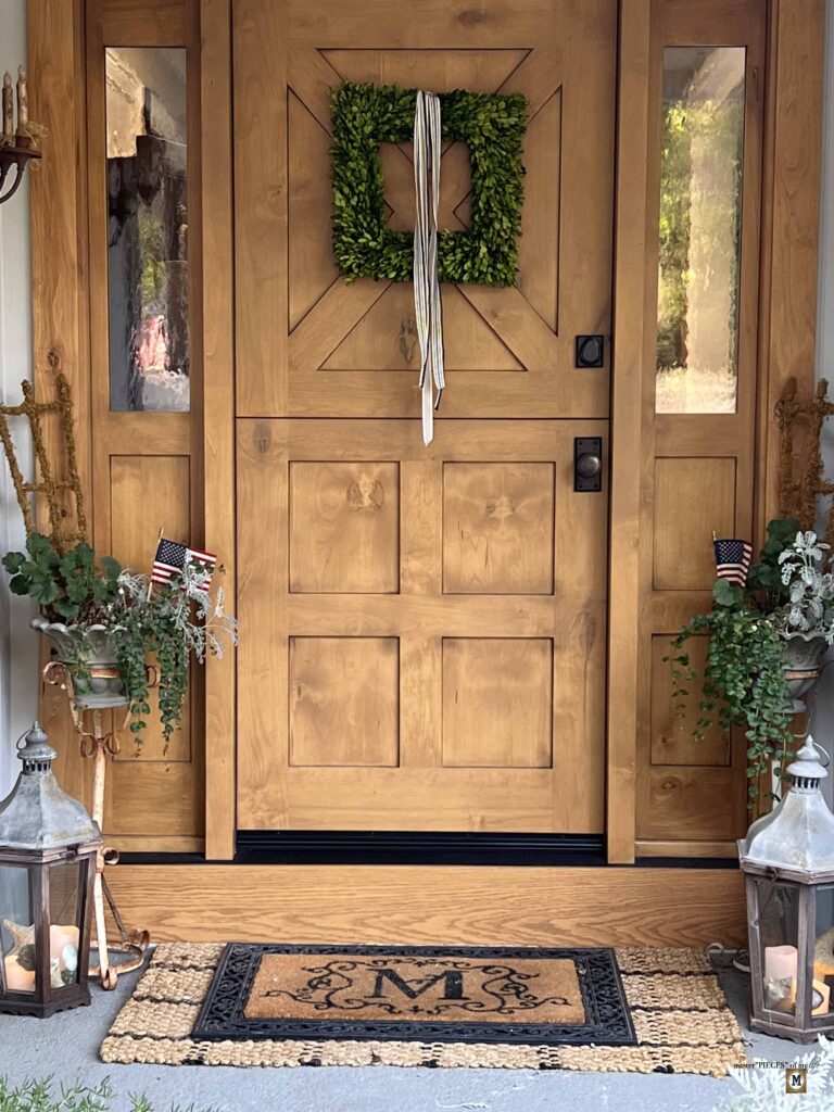 summer welcoming decor
 