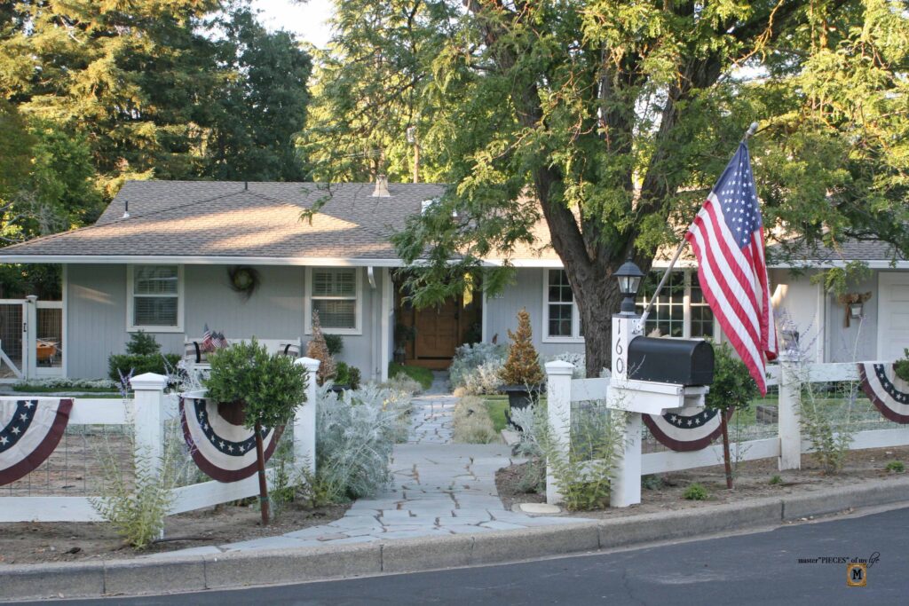 patriotic curb appeal