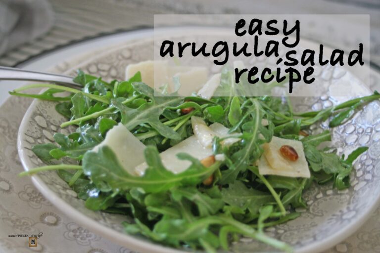 an easy arugula salad recipe