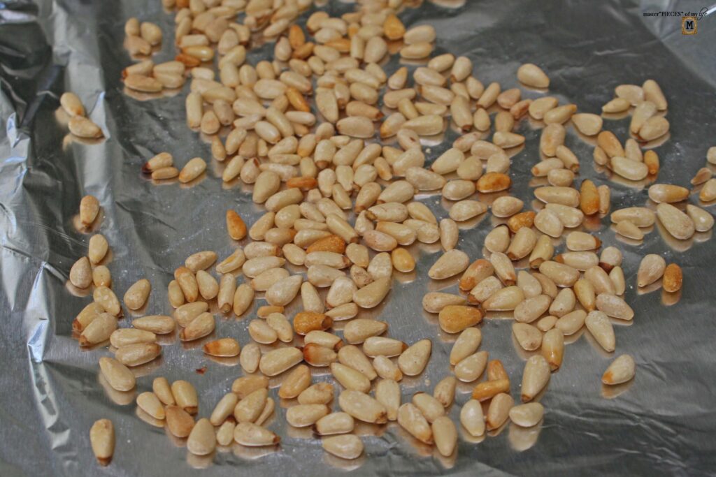 toasted pine nuts