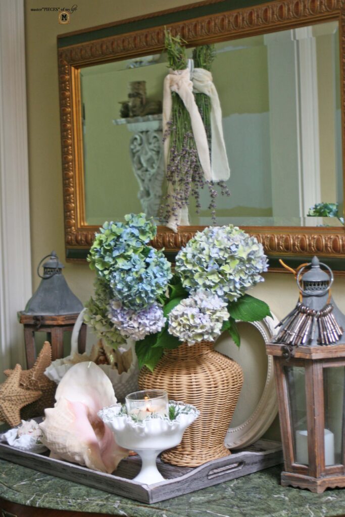 seashell summer decor