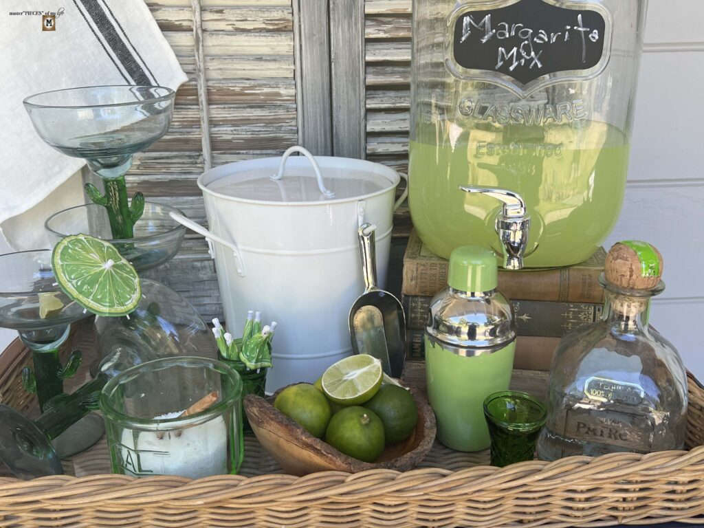 margarita drink station