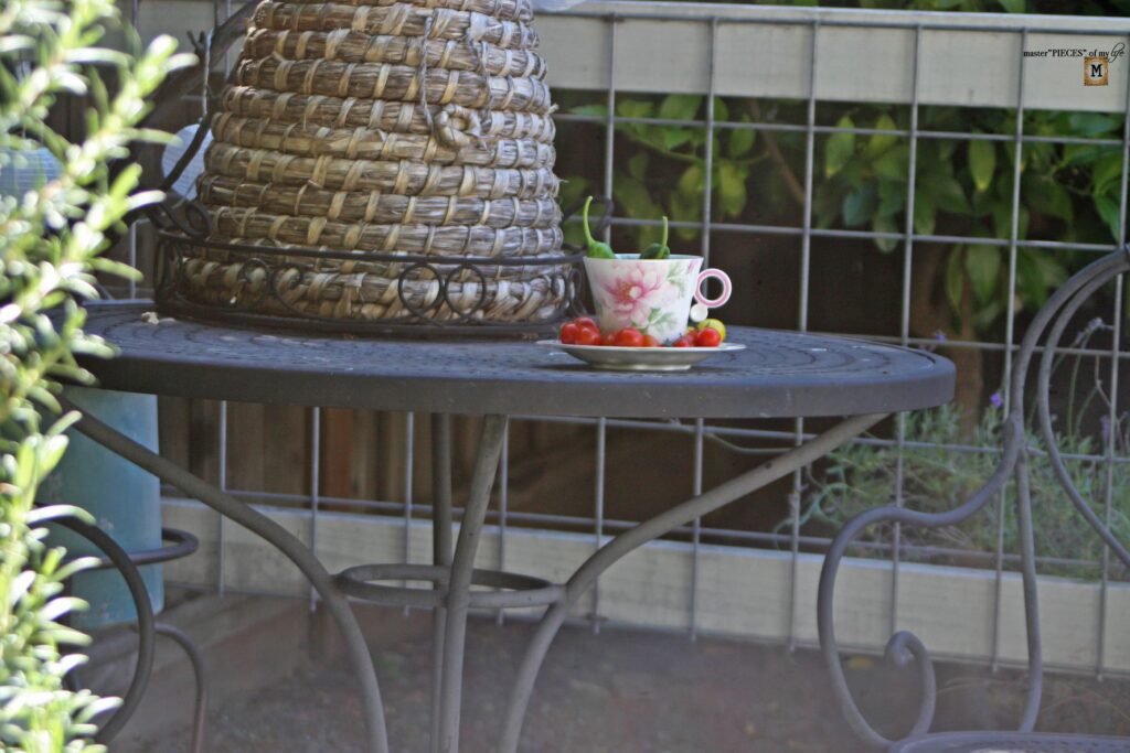 traveling teen cup in the garden