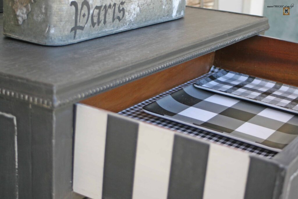 design & storage solutions on an outdoor sideboard