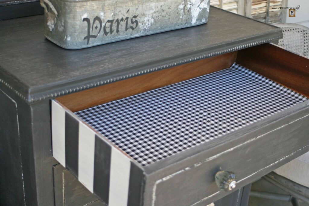 design & storage solutions on an outdoor sideboard