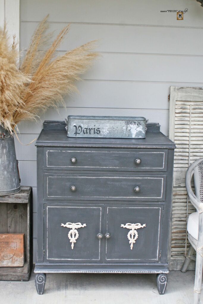 rustic refurbished dresser