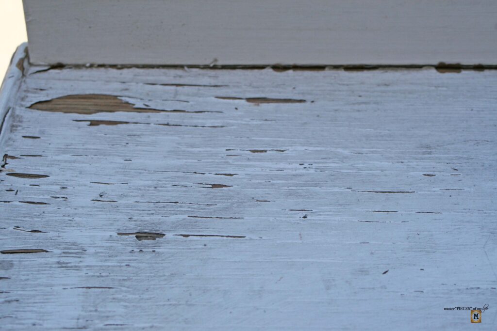 an old, shabby dresser refurbished into an outdoor sideboard