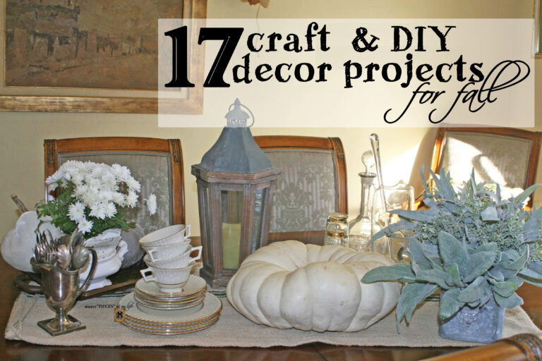 17 craft & DIY decor projects for fall