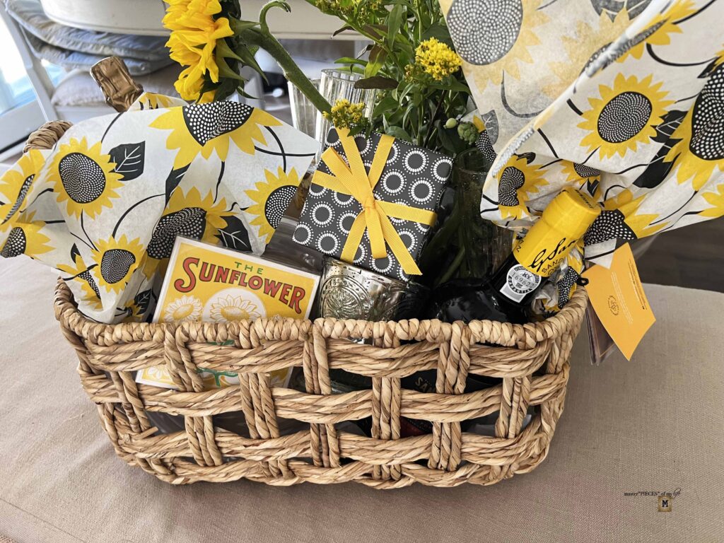 how to assemble a gift basket