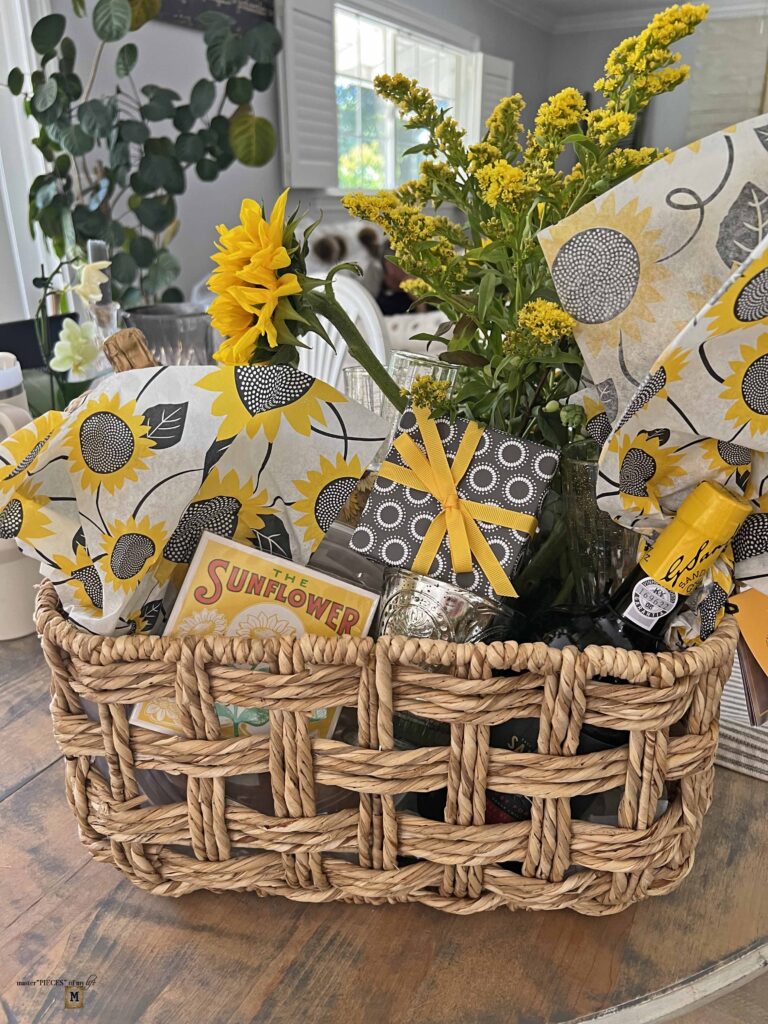 how to assemble a gift basket