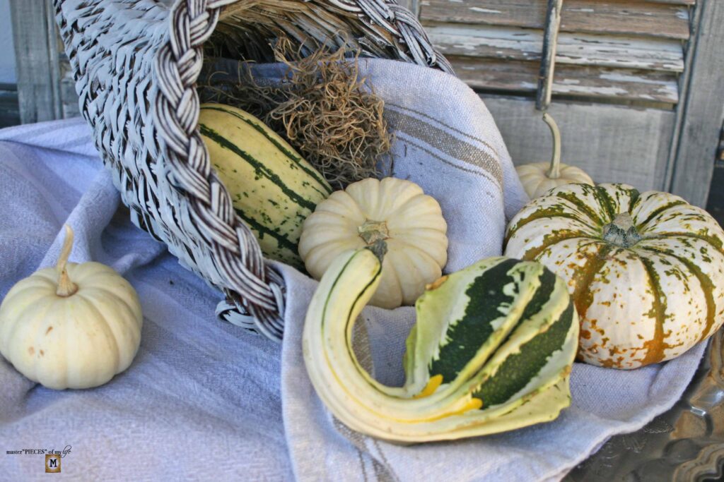 thrifted thanksgiving cornucopia