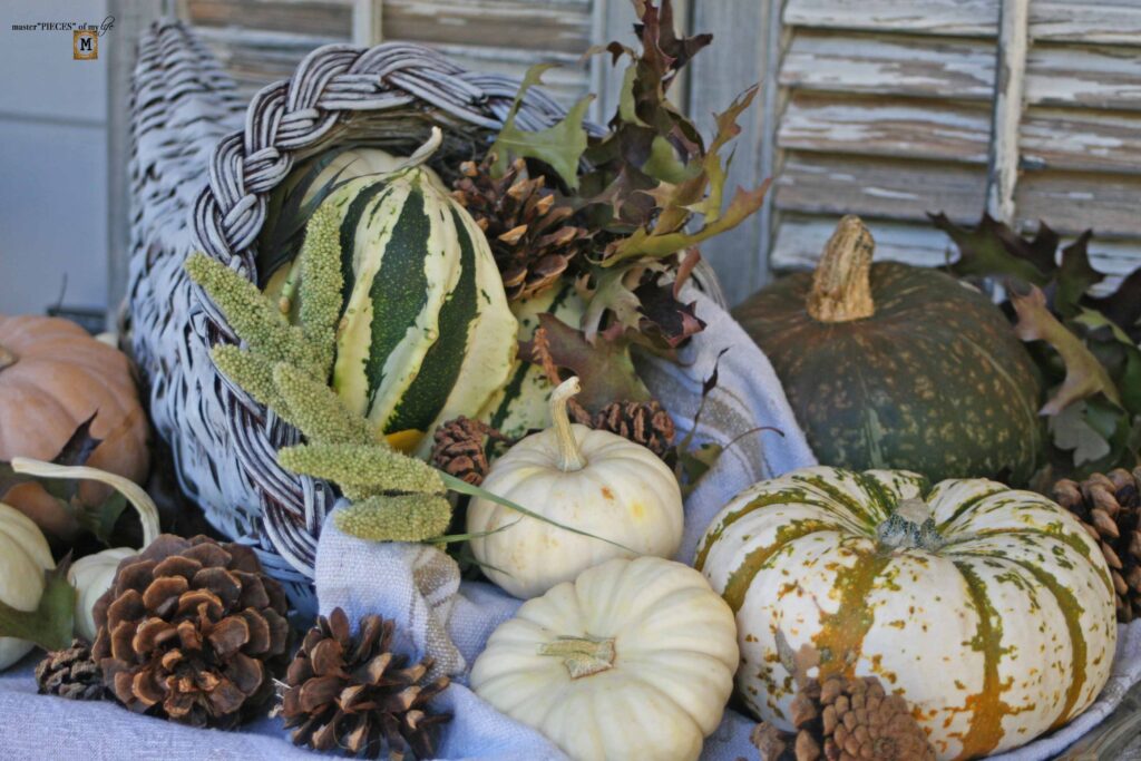 thrifted thanksgiving cornucopia