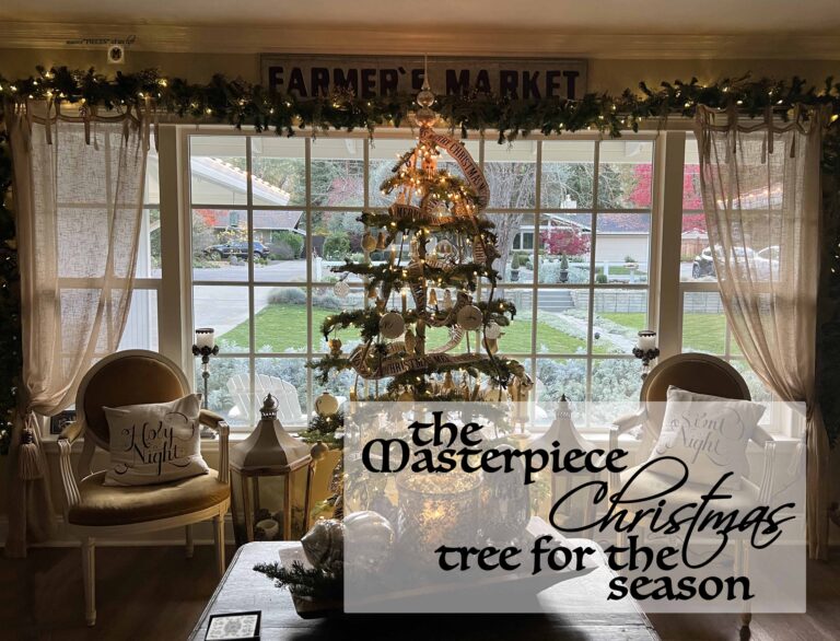 the Masterpiece Christmas tree for the season