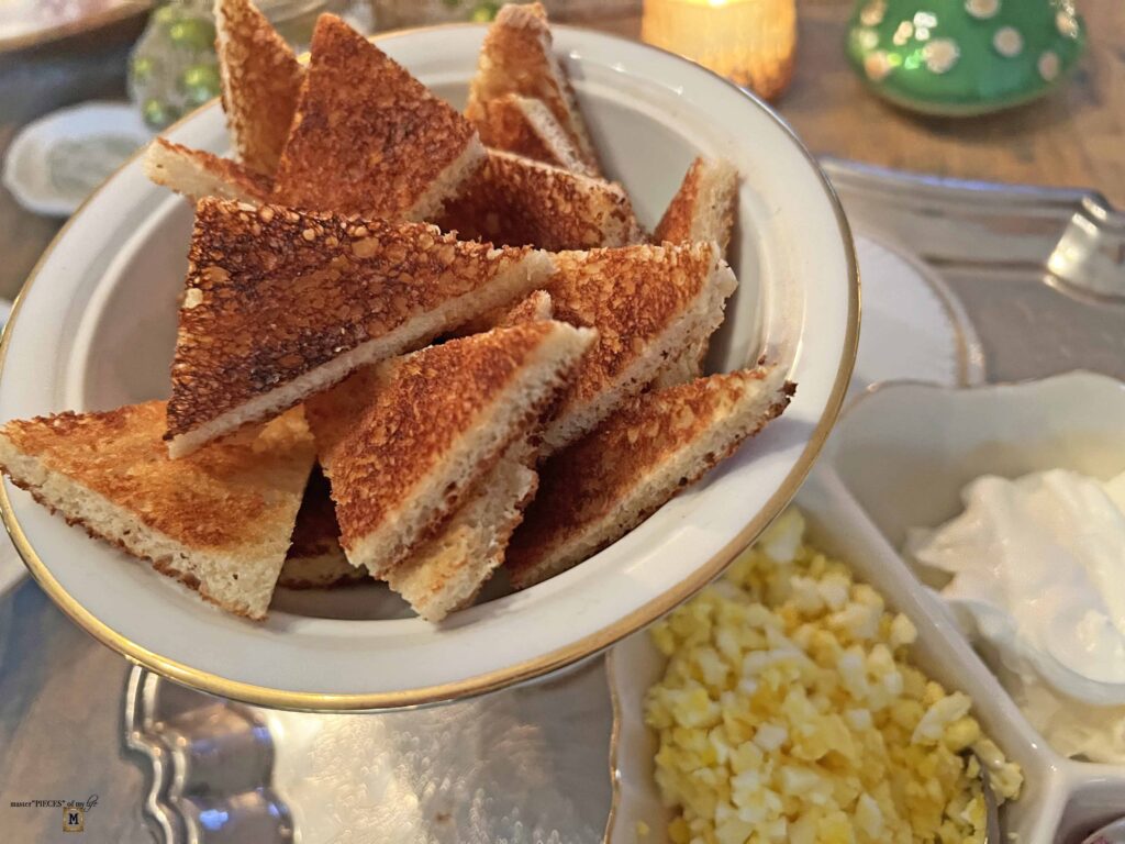 caviar serving station