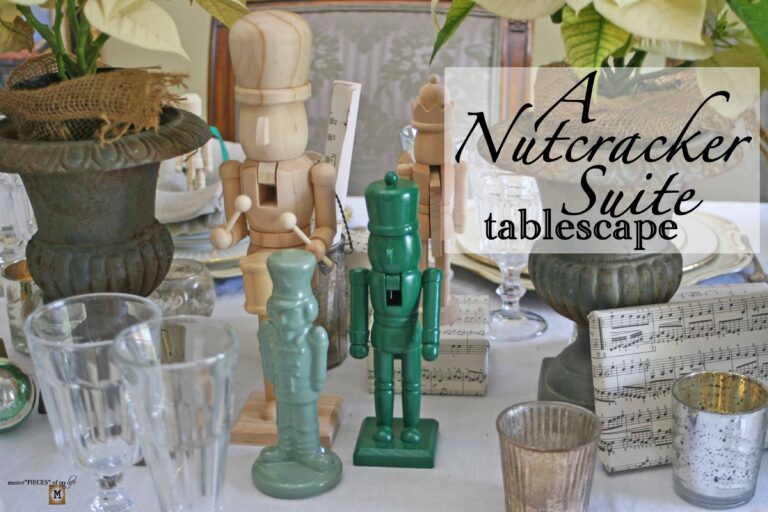 a nutcracker suite tablescape