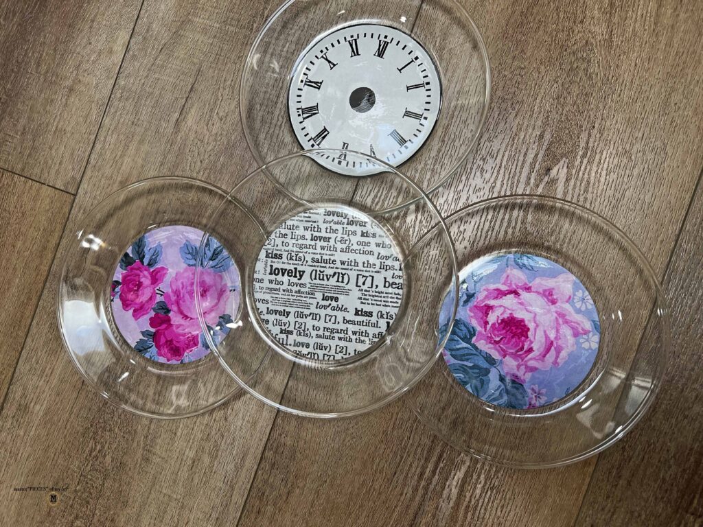 DIY glass plate