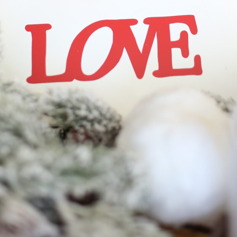 Valentine's Day centerpiece