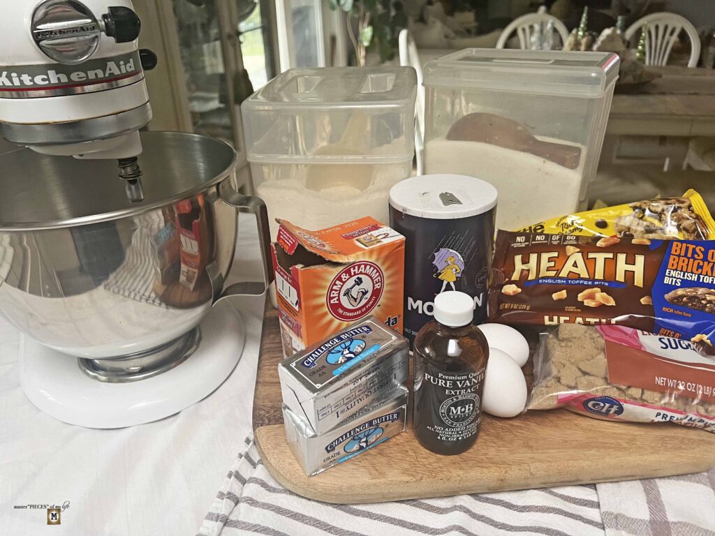 chocolate toffee chip cookie recipe