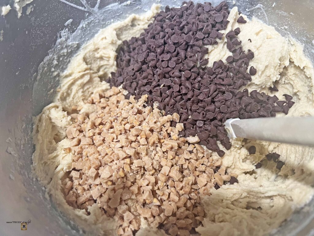 chocolate toffee chip cookie recipe