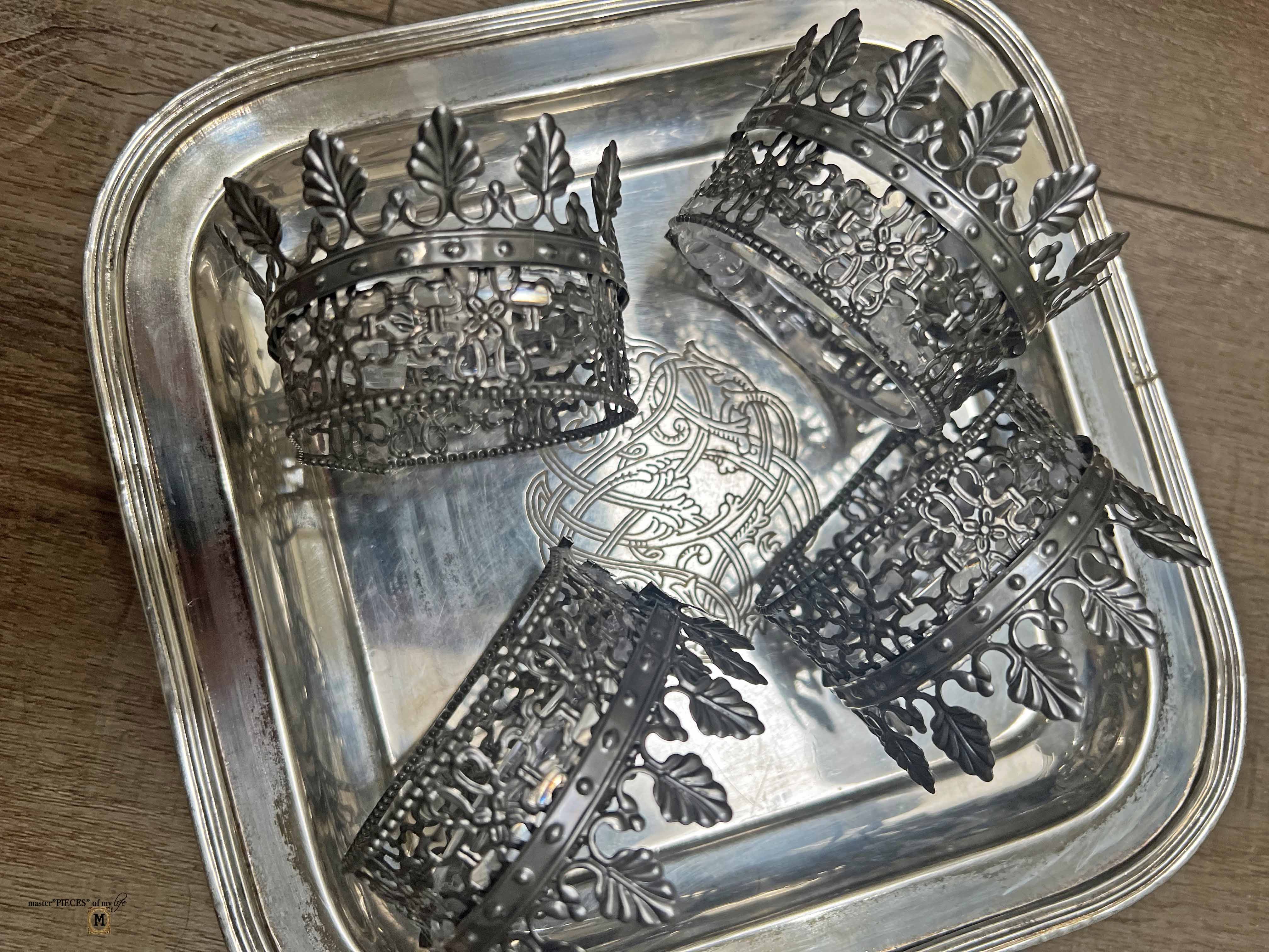 crown napkin ring DIY