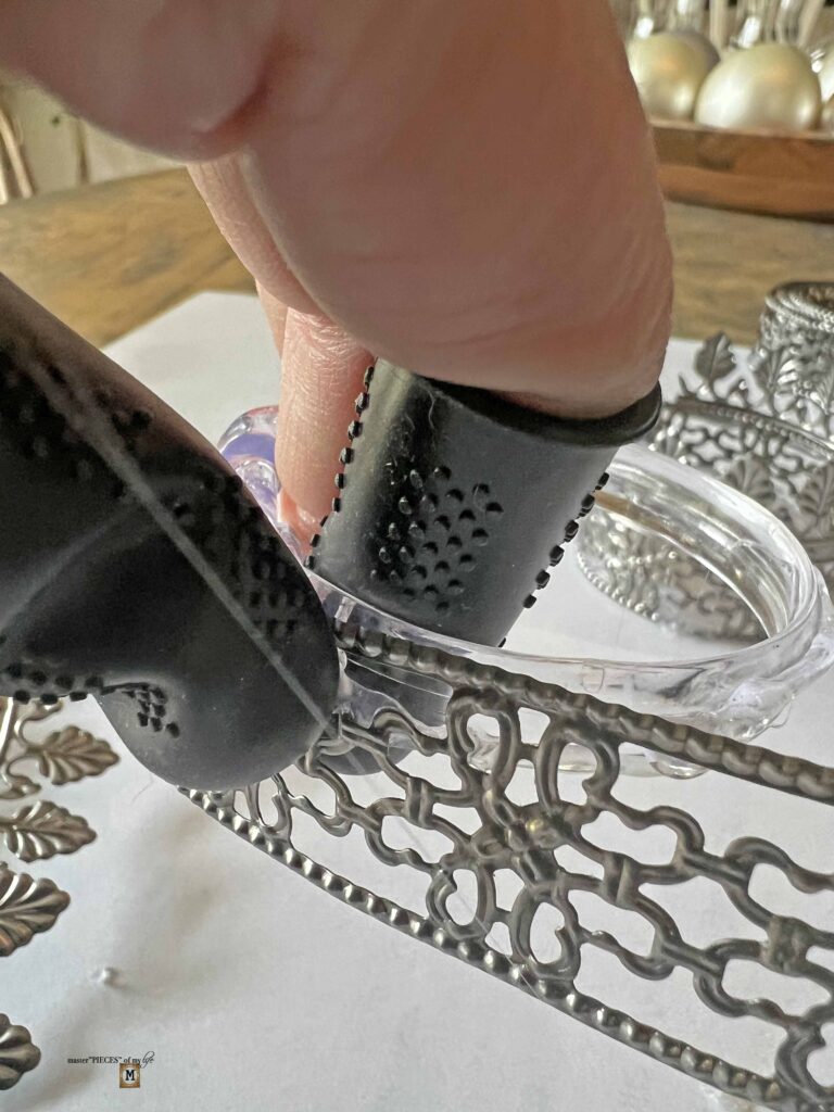 crown napkin ring DIY
