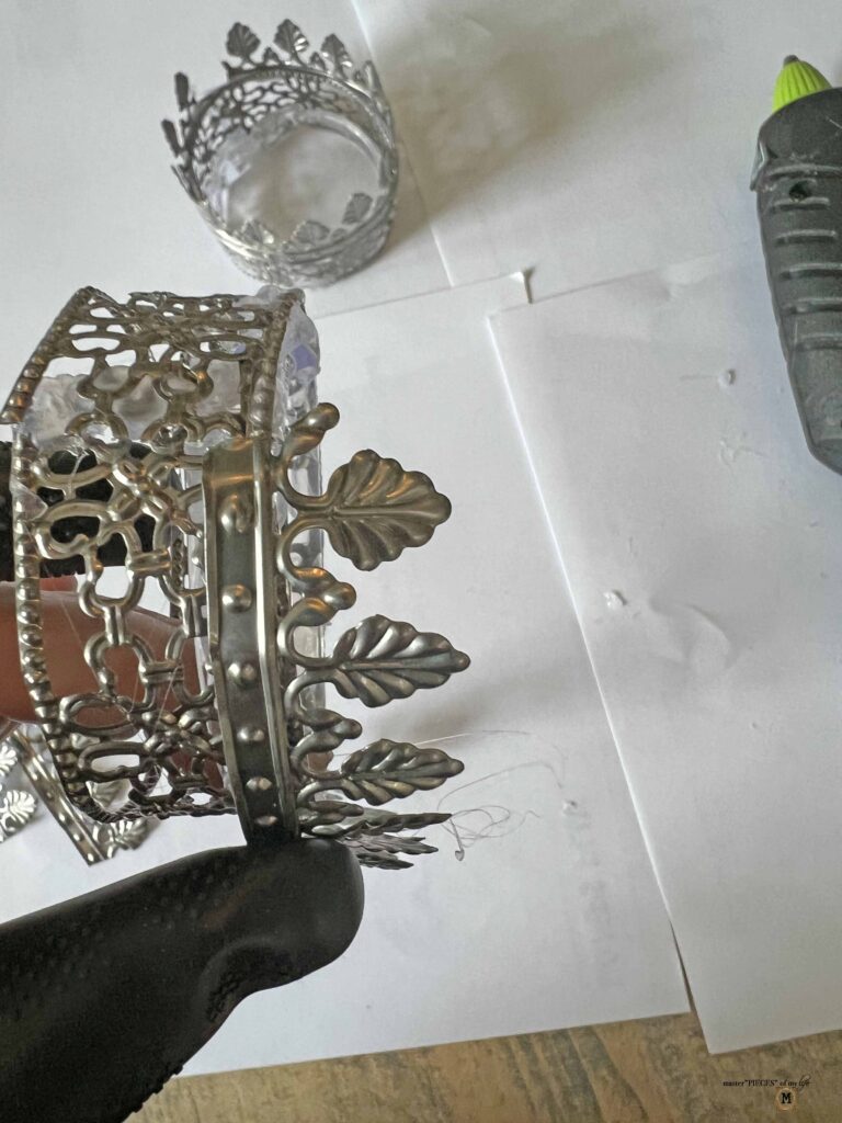 crown napkin ring DIY