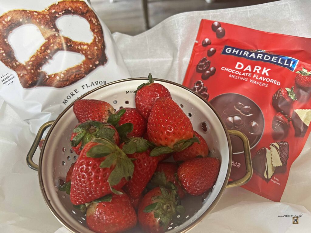 assemble dessert board