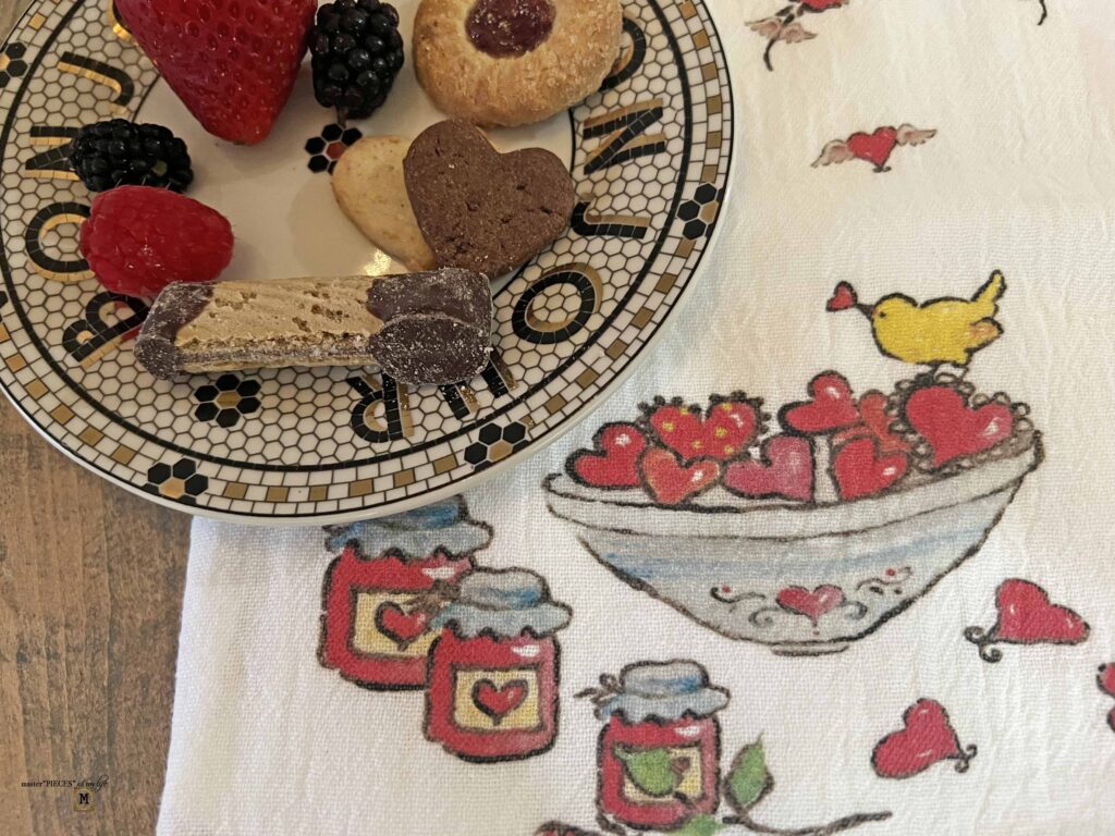 assemble dessert board