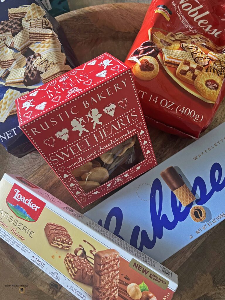 assemble dessert board