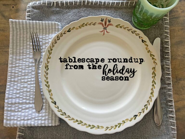 tablescape round-up from the Holiday season