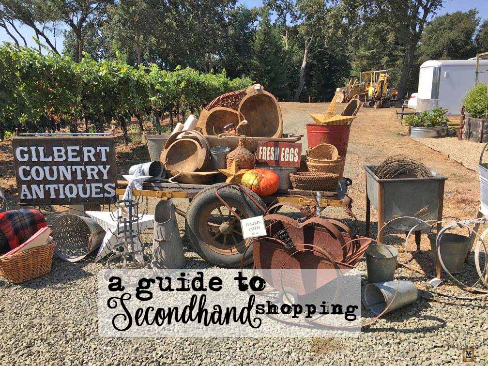 a guide to secondhand shopping