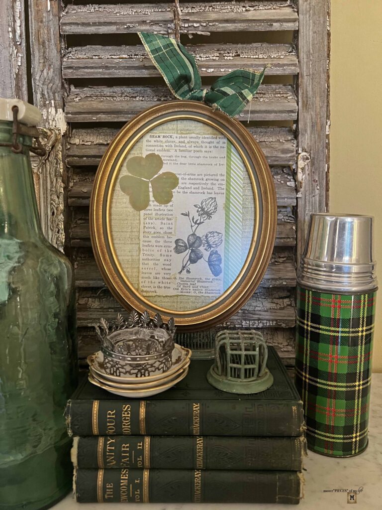 St. Patrick's day framed artwork