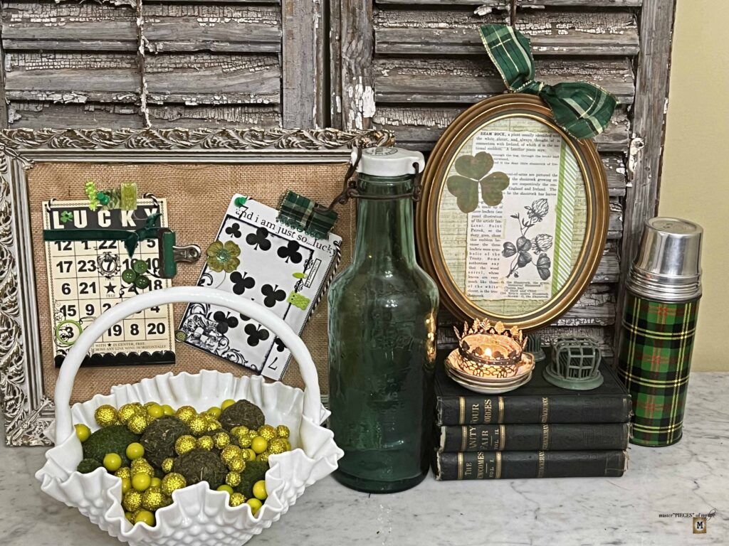 St. Patrick's day framed artwork