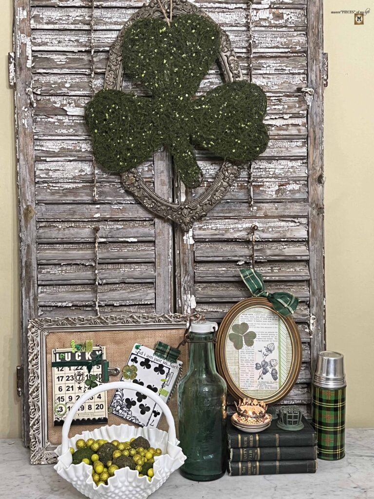 St. Patrick's day framed artwork