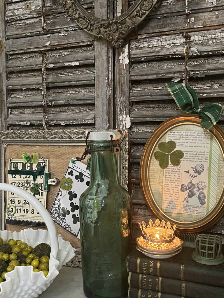 St. Patrick's day framed artwork