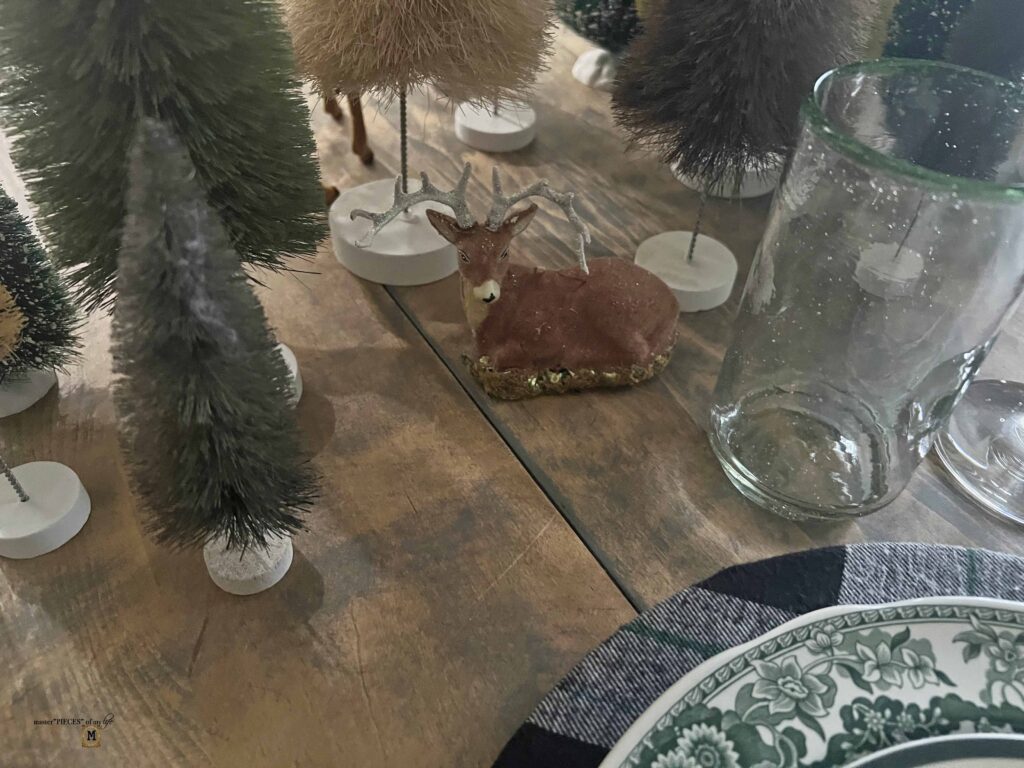winter tree farm table