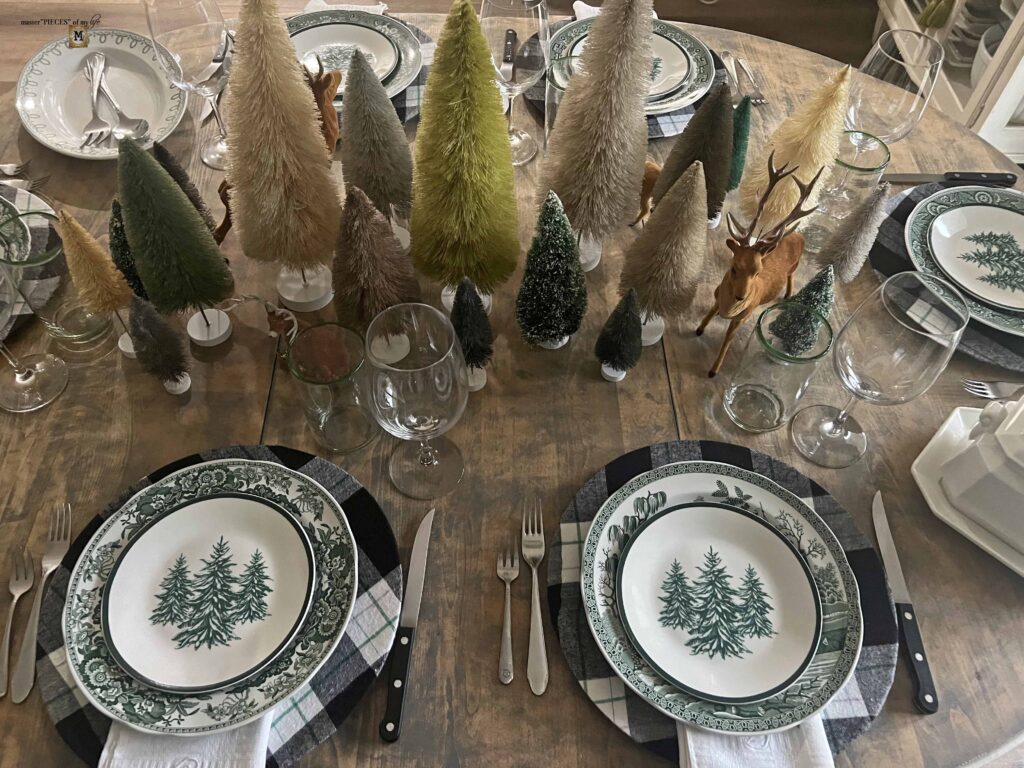 winter forest table