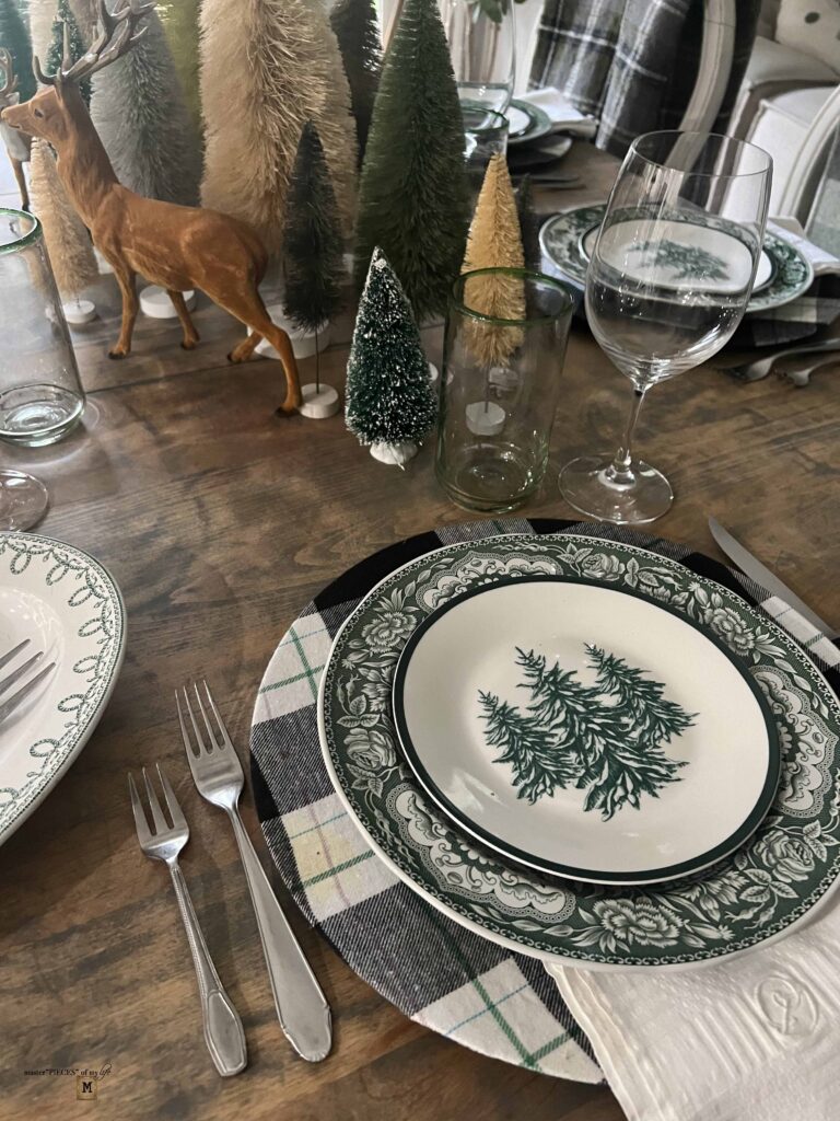 winter forest table