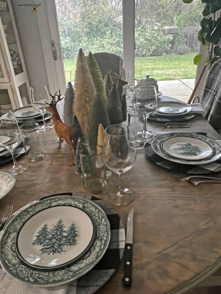 winter forest table