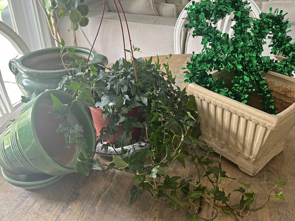 shamrock topiary DIY